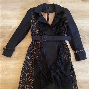 BCBG Trendy Fitted Trench Coat
